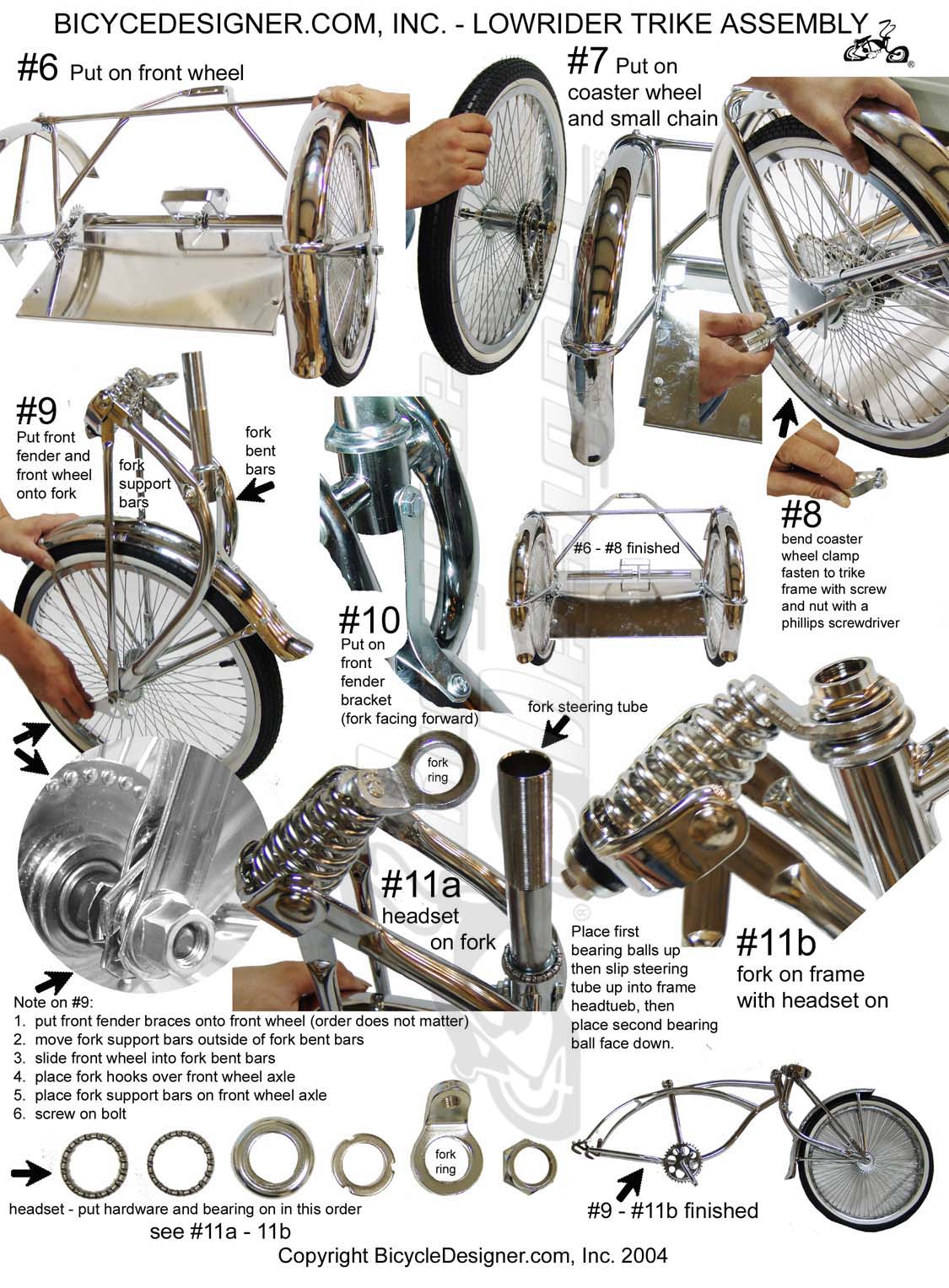 Bicycle Parts trike parts